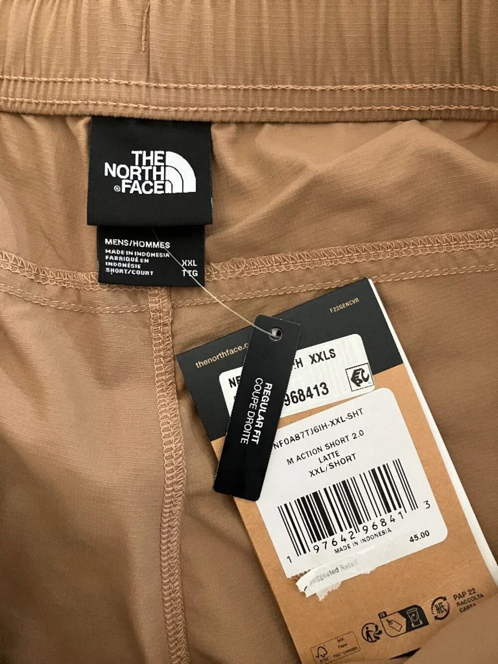 New The North Face Action 2.0 Shorts 5